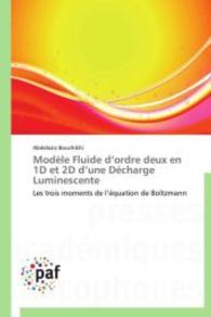 Modèle Fluide d ordre deux en 1D et 2D d une Décharge Luminescente : Les trois moments de l équation de Boltzmann （Aufl. 2012. 156 S. 220 mm）