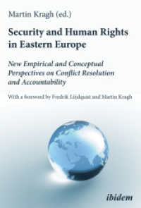 Security and Human Rights in Eastern Europe : New Empirical and Conceptual Perspectives on Conflict Resolution and Accountability (Emersion: Emergent Village resources for communities of faith)