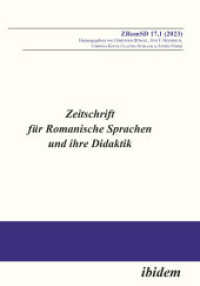 Zeitschrift für Romanische Sprachen und ihre Didaktik : Heft 17.1 (2023) (Zeitschrift für Romanische Sprachen und ihre Didaktik)