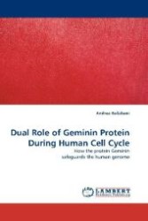 Dual Role of Geminin Protein During Human Cell Cycle : How the protein Geminin safeguards the human genome （2010. 128 S. 220 mm）