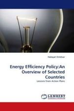 Energy Efficiency Policy:An Overview of Selected Countries : Lessons from Action Plans （2010. 84 S. 220 mm）