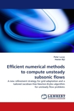 Efficient numerical methods to compute unsteady subsonic flows : A new refinement strategy for grid adaptation and a tailored Jacobian-free Newton-Krylov algorithm for unsteady flow problems （2010. 148 S. 220 mm）