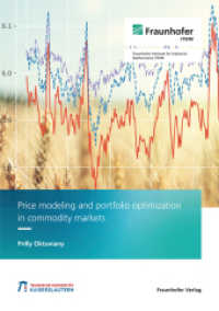 Price modeling and portfolio optimization in commodity markets. : Dissertationsschrift （2022. 192 S. num., col. illus. and tab. 21.0 cm）