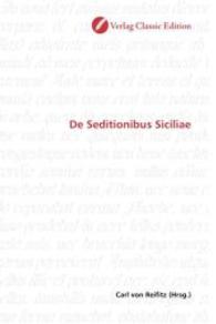 De Seditionibus Siciliae （2010. 104 S. 220 mm）