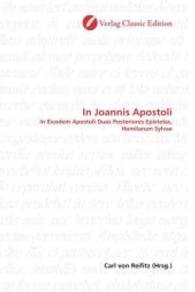 In Joannis Apostoli : In Eiusdem Apostoli Duas Posteriores Epistolas, Homilarum Sylvae （2010. 212 S. 220 mm）