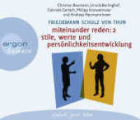 Miteinander reden, 4 Audio-CD Tl.2 : Differentielle Psychologie der Kommunikation. 280 Min.. Lesung.Gekürzte Ausgabe (Argon Hörbuch) （3. Aufl. 2015. 143.00 mm）
