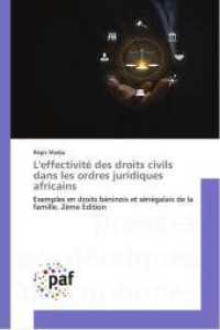 L'effectivité des droits civils dans les ordres juridiques africains