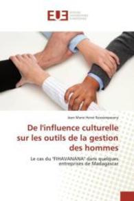 de l'Influence Culturelle Sur Les Outils de la Gestion Des Hommes (Omn.univ.europ.)