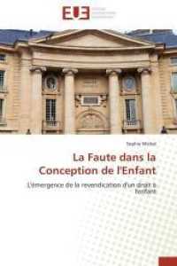 La Faute Dans La Conception de l'Enfant (Omn.univ.europ.)