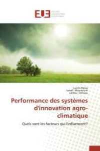Performance Des Systèmes d'Innovation Agro-Climatique (Omn.univ.europ.)