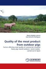 Quality of the meat product from outdoor pigs : Factors affecting meat quality of commercial crossbred heavy pigs reared outdoors: recent studies carried out in Spain （2010. 72 S. 220 mm）