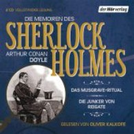 Die Memoiren des Sherlock Holmes, 2 MP3-CDs : Das Musgrave-Ritual; Die Junker von Reigate. Ungekürzte Lesung. 104 Min. (Sherlock Holmes 4) （2014. 141 x 123 mm）