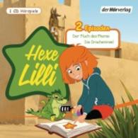 Hexe Lilli, 1 Audio-CD : Der Fluch des Pharao & Die Dracheninsel. Hörspiele zur TV-Serie. 55 Min. (Hexe Lilli Tl.3+4) （Neuausg. 2014. 141 x 125 mm）