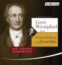 Gert Westphal liest Johann Wolfgang von Goethe, 6 Audio-CD, 6 MP3 : Die große Höredition. Dichtung und Wahrheit - Italienische Reise - Die Leiden des jungen Werthers - Gedichte, Märchen und Gespräche. MP3 Format. 3840 Min.. Lesun （2017. 152 mm）
