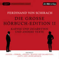 Die große Hörbuch-Edition II - Kaffee und Zigaretten und andere Texte, 3 Audio-CD, 3 MP3 : Glück - Terror - Strafe - Kaffee und Zigaretten - Gott - Jeder Mensch. 814 Min.. Hörspiel. Ungekürzte Ausgabe （Ungekürzte Lesung, Filmhörspiel, Hörspiel. 2022. 147 mm）