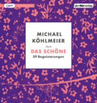 Das Schöne, 1 Audio-CD, 1 MP3 : 59 Begeisterungen. 426 Min.. Lesung. Ungekürzte Ausgabe （Ungekürzte Lesung. 2023. 145 mm）