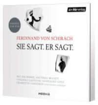 Sie sagt. Er sagt., 2 Audio-CD : Filmhörspiel nach dem Theaterstück. 109 Min.. CD Standard Audio Format.Hörspiel. （2024. 141 mm）