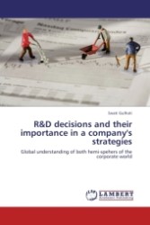 R&D decisions and their importance in a company's strategies : Global understanding of both hemi-spehers of the corporate world （2011. 104 S.）