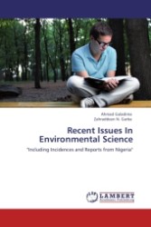 Recent Issues In Environmental Science : "Including Incidences and Reports from Nigeria" （2011. 100 p.）
