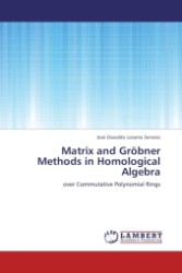 Matrix and Gröbner Methods in Homological Algebra : over Commutative Polynomial Rings （2011. 192 S.）