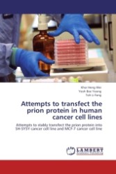 Attempts to transfect the prion protein in human cancer cell lines : Attempts to stably transfect the prion protein into SH-SY5Y cancer cell line and MCF-7 cancer cell line （2011. 108 S. 220 x 150 mm）