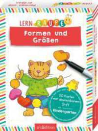 Lernraupe - Formen und Größen : 50 Karten mit abwischbarem Stift (Kindergarten-Lernraupe) （Auflage. 2024. 100 S. 118.50 x 159.50 mm）