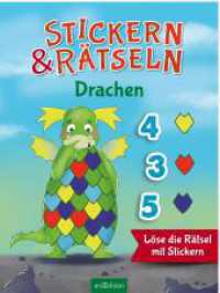 Stickern & Rätseln ab 3: Stickern & Rätseln - Drachen : Löse die Rätsel mit Stickern. Stickerbuch (Stickern & Rätseln ab 3) （Auflage. 2024. 40 S. 280.00 mm）