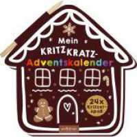 Mein Kritzkratz-Adventskalender : 24 x Kritzelspaß （Auflage. 2025. 48 S. 215.00 mm）