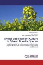 Anther and Filament Culture in Oilseed Brassica Species : Establishment of an efficient protocol for in vitro regeneration of five Brassica species from Anther and Filament （Aufl. 2011. 156 S.）