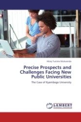 Precise Prospects and Challenges Facing New Public Universities : The Case of Kyambogo University （Aufl. 2011. 104 S.）