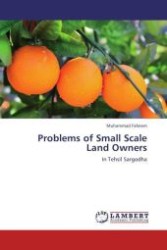 Problems of Small Scale Land Owners : In Tehsil Sargodha （Aufl. 2011. 100 S.）