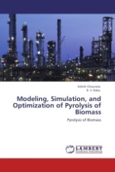 Modeling, Simulation, and Optimization of Pyrolysis of Biomass : Pyrolysis of Biomass （Aufl. 2011. 440 S. 220 mm）