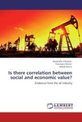 Is there correlation between social and economic value? : Evidences from the oil industry （Aufl. 2011. 100 S. 220 mm）