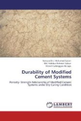 Durability of Modified Cement Systems : Porosity- Strength Relationship of Modified Cement Systems under Dry Curing Condition （Aufl. 2011. 112 S. 220 mm）