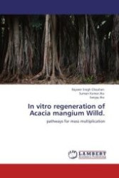 In vitro regeneration of Acacia mangium Willd. : pathways for mass multiplication （Aufl. 2012. 128 S.）