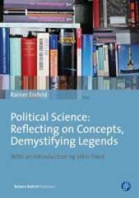Political Science: Reflecting on Concepts, Demystifying Legends （2016. 129 p. 210 mm）