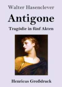 Antigone (Großdruck): Tragödie in fünf Akten