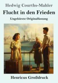 Flucht in den Frieden (Großdruck): Ungekürzte Originalfassung