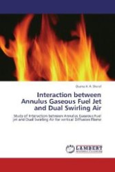 Interaction between Annulus Gaseous Fuel Jet and Dual Swirling Air : Study of Interaction between Annulus Gaseous Fuel jet and Dual Swirling Air for vertical Diffusion Flame （Aufl. 2012. 280 S. 220 mm）