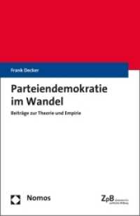 Parteiendemokratie Im Wandel : Beitrage Zur Theorie Und Empirie