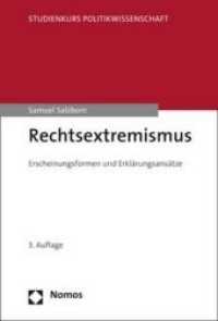 Rechtsextremismus : Erscheinungsformen Und Erklarungsansatze (Studienkurs Politikwissenschaft)