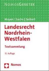 Landesrecht Nordrhein-Westfalen : Textsammlung （13TH）