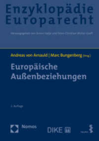 Europäische Außenbeziehungen : Zugleich Band 12 der Enzyklopädie Europarecht （2. Aufl. 2022. 1308 S. 240 mm）