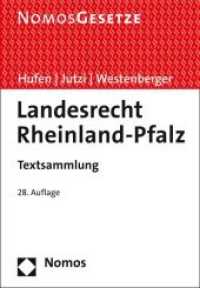 Landesrecht Rheinland-pfalz : Textsammlung （28TH）