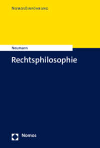 Rechtsphilosophie （2024. 250 S. 227 mm）