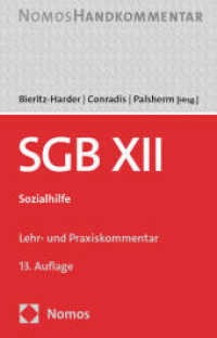SGB XII : Sozialhilfe （13. Aufl. 2024. 1774 S. 207 mm）