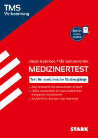 STARK Testsimulationen TMS 2025 - Testaufgaben mit Lösungen, m. 1 Buch, m. 1 Beilage (Einstellungs- und Einstiegstests) （2024. 220 S. 298 mm）