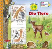 Magnetbuch Die Tiere - mit 24 Magneten : Spielspa&szlig; f&uuml;r Kinder ab 3 Jahren