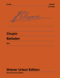 Balladen, Klavier : Urtext. Klavier. (Wiener Urtext Edition) （9. Aufl. 1986. 88 S. Noten. 30,3 cm）
