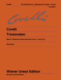 Triosonaten, für 2 Violinen, Orgel (Cembalo/Klavier) und Violoncello (Violone/Theorbe/Laute) Bd.1 (Wiener Urtext Edition Band 1) （2013. 132 S. Noten. 303 mm）
